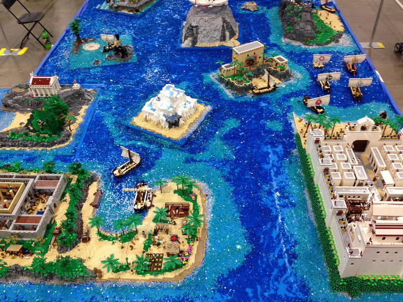 Illustration for article titled At last, The Odyssey exists in Lego, as Homer originally intended